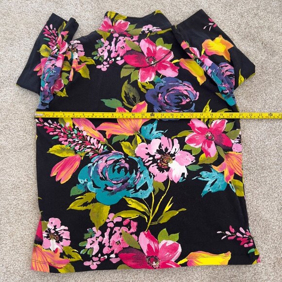 Y2K Deadstock Lightweight Floral Retro Multicolor Zip-Up Jacket - Picture 8 of 10